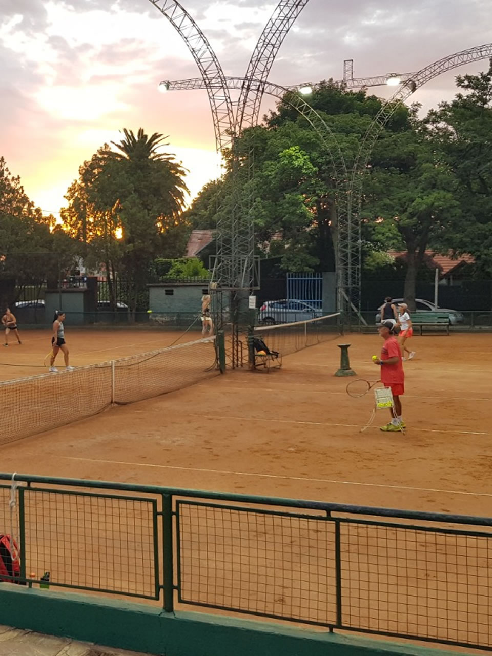 Profesores del CAF Tenis