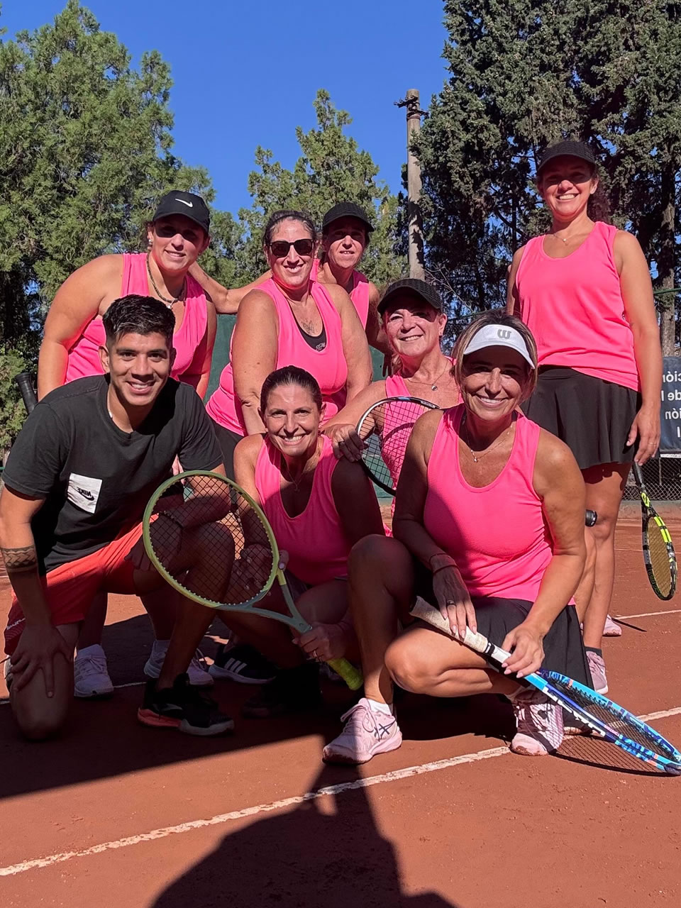 Profesores del CAF Tenis