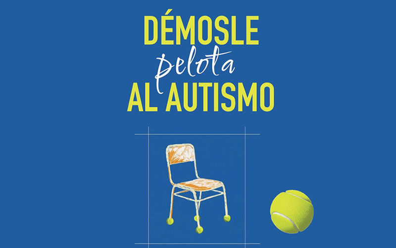CAF Tenis se suma a D&eacute;mosle pelota al autismo