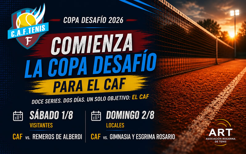 Comienza la Copa Desaf&iacute;o para el CAF