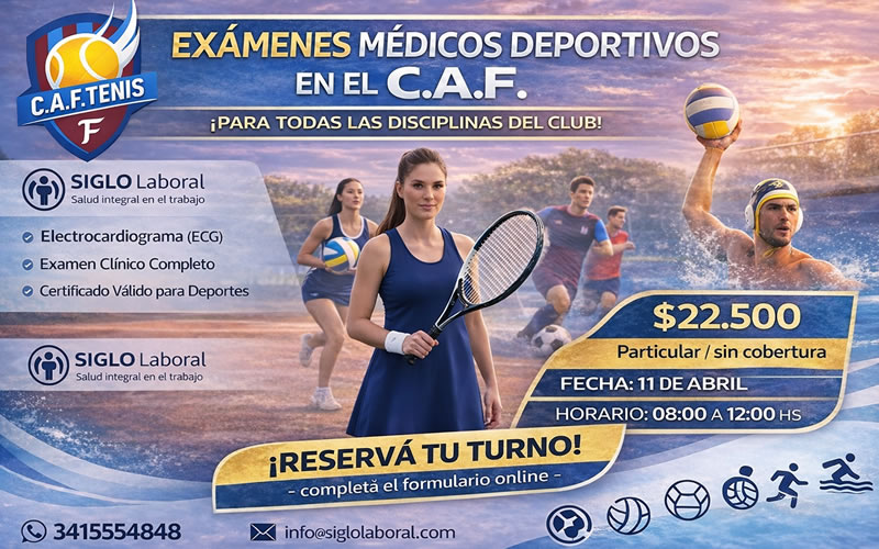 Ex&aacute;menes m&eacute;dicos en el club: una facilidad clave para todos los socios