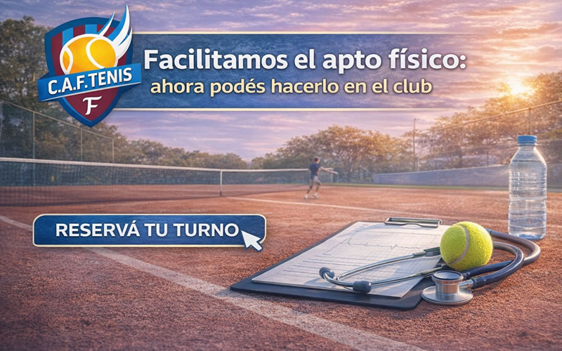 Apto f&iacute;sico en el club: simple, r&aacute;pido y accesible