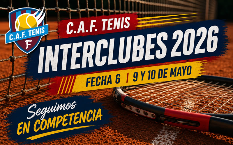 El CAF se prepara para disputar la Fecha 6 del Interclubes 2026