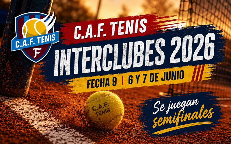 Se juega la Fecha 9 del Interclubes con semifinales y definiciones