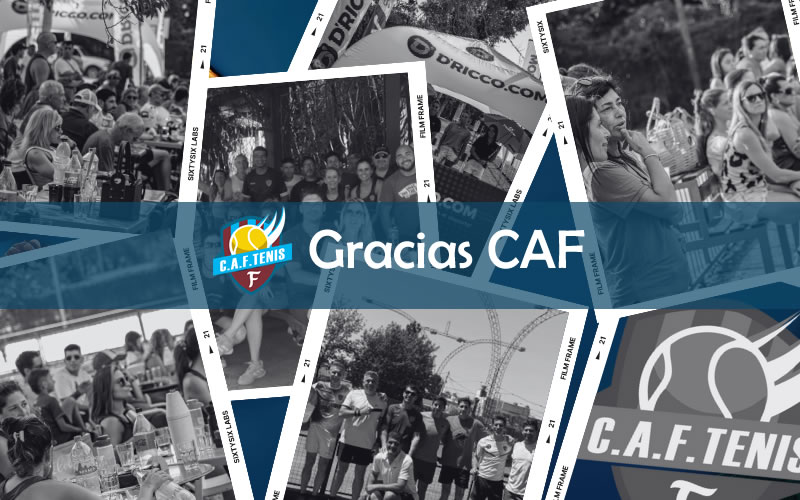 Felices Fiestas para toda la familia del tenis del CAF