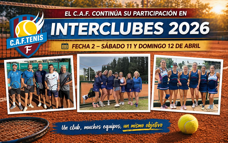 Fin de semana de competencia y actividad en el CAF