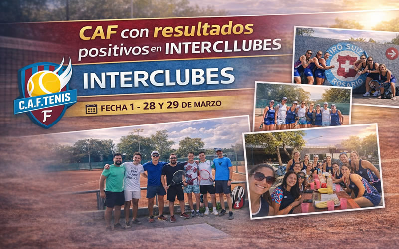Gran arranque de CAF en el Interclubes