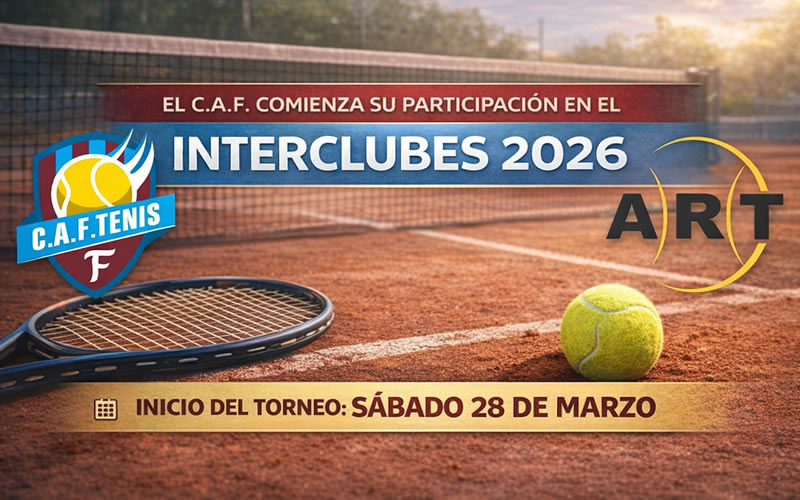 Comienza la competencia: el CAF en el Interclubes 2026
