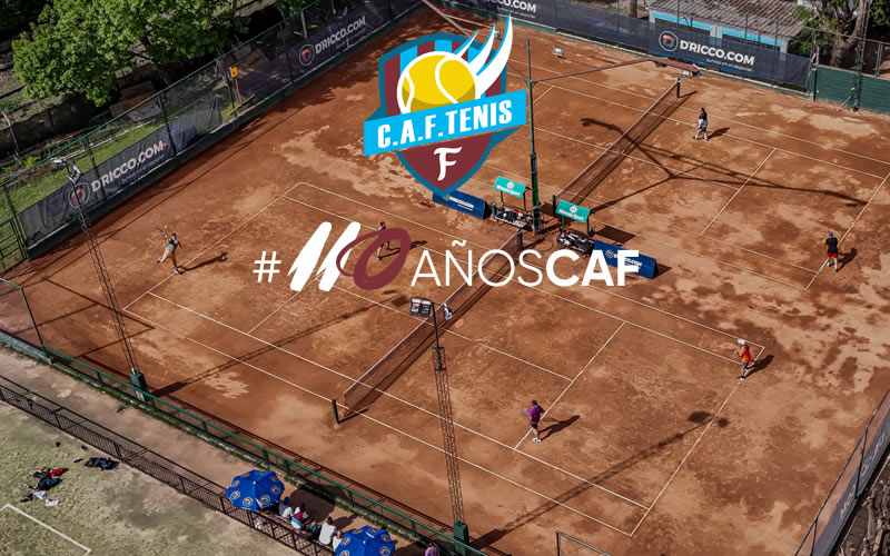 Torneo 110 A&ntilde;os del CAF: fiesta completa del tenis