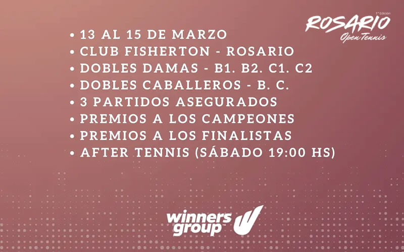Winners Group: inscripciones abiertas